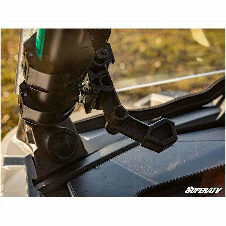 SuperATV Polaris RZR PRO XP Scratch Resistant Flip Windshield