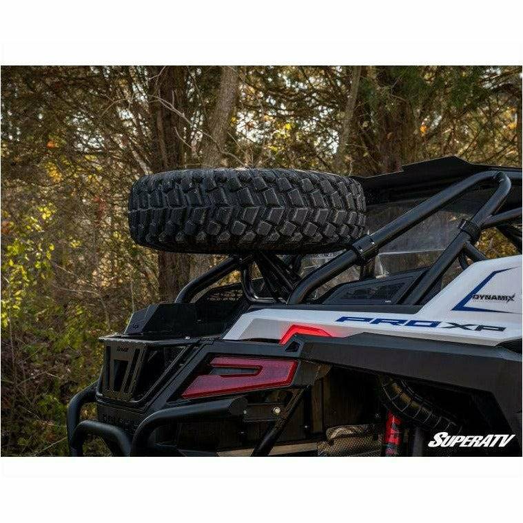 SuperATV Polaris RZR PRO XP Spare Tire Carrier