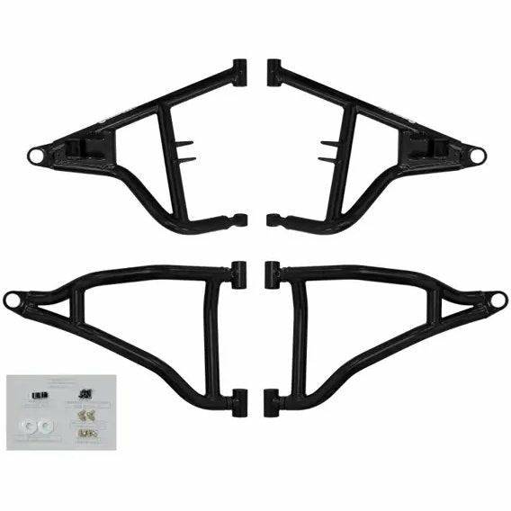 SuperATV Polaris RZR Trail S 1000 High Clearance 1.5" Forward Offset A-Arms