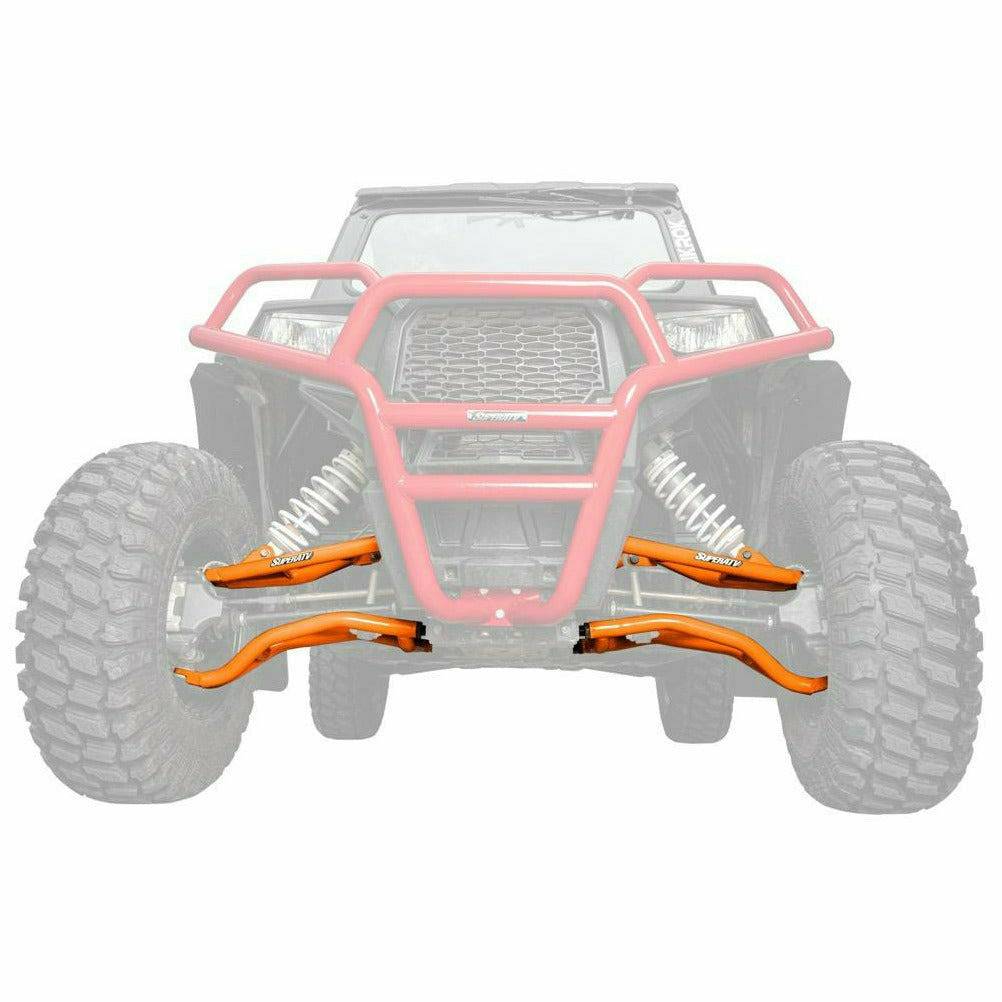 SuperATV Polaris RZR Trail S 1000 High Clearance 1.5" Forward Offset A-Arms