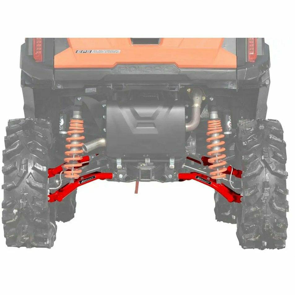 SuperATV Polaris RZR Trail S 1000 High Clearance 1.5" Rear Offset A-Arms