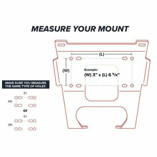 SuperATV Polaris RZR Trail S 1000 Winch Mounting Plate