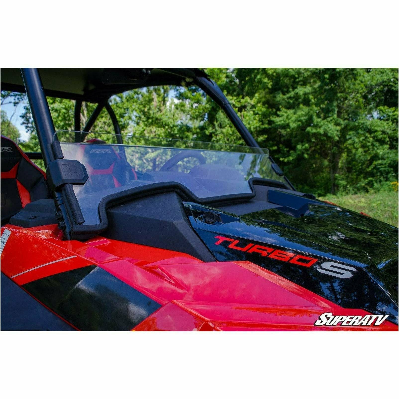 SuperATV Polaris RZR XP Turbo S Half Windshield