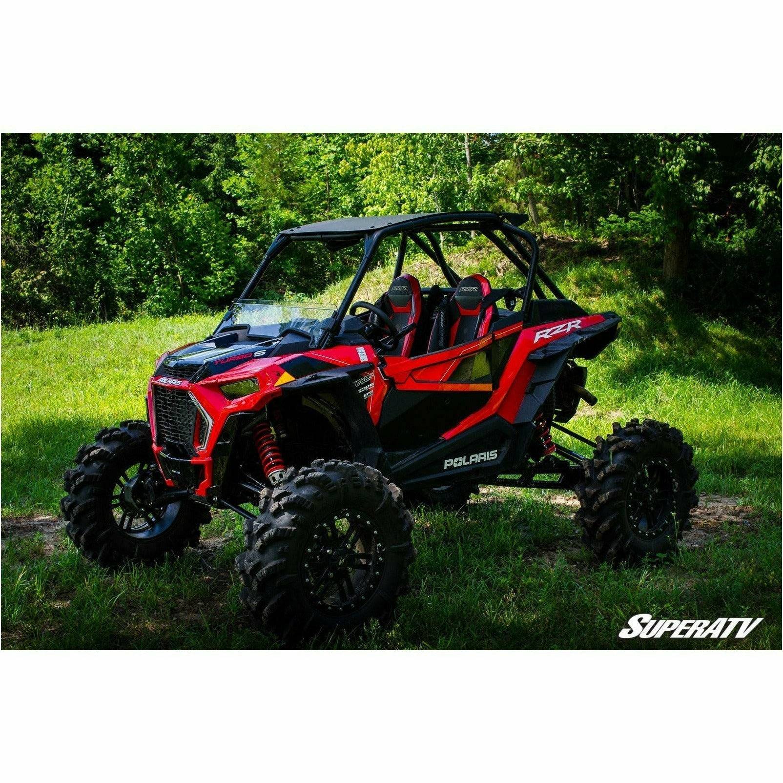 SuperATV Polaris RZR XP Turbo S Half Windshield