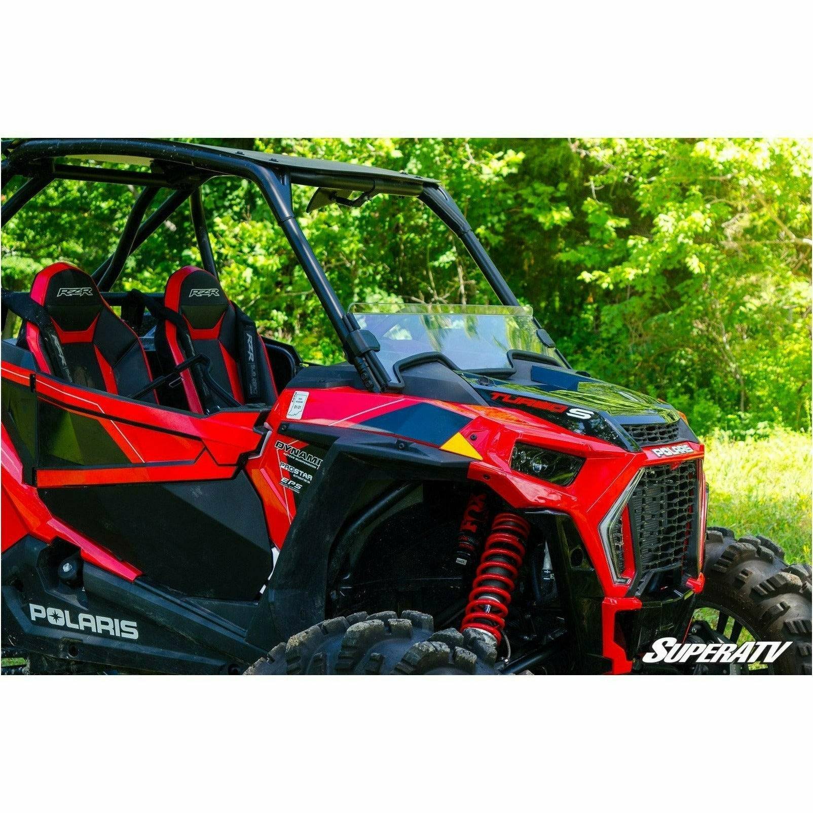 SuperATV Polaris RZR XP Turbo S Half Windshield