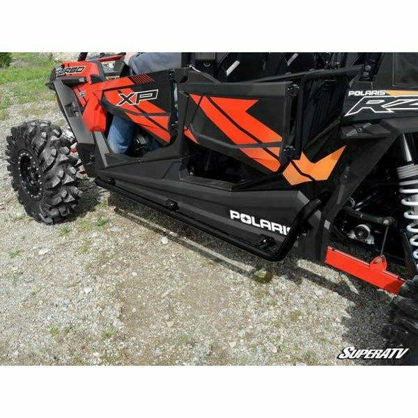 SuperATV Polaris RZR XP 1000 4-Seater Rock Sliding Nerf Bars