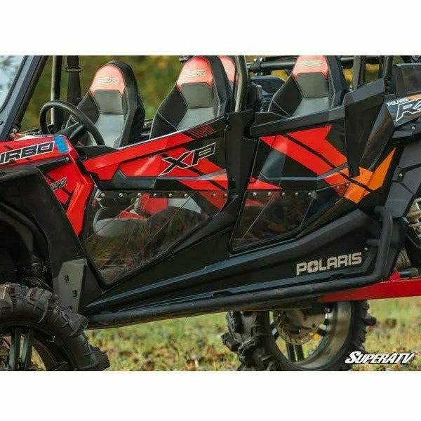 SuperATV Polaris RZR XP 1000 Clear Lower Doors