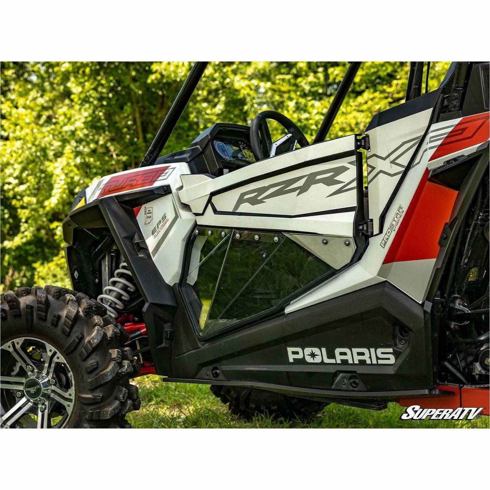 SuperATV Polaris RZR XP 1000 Clear Lower Doors