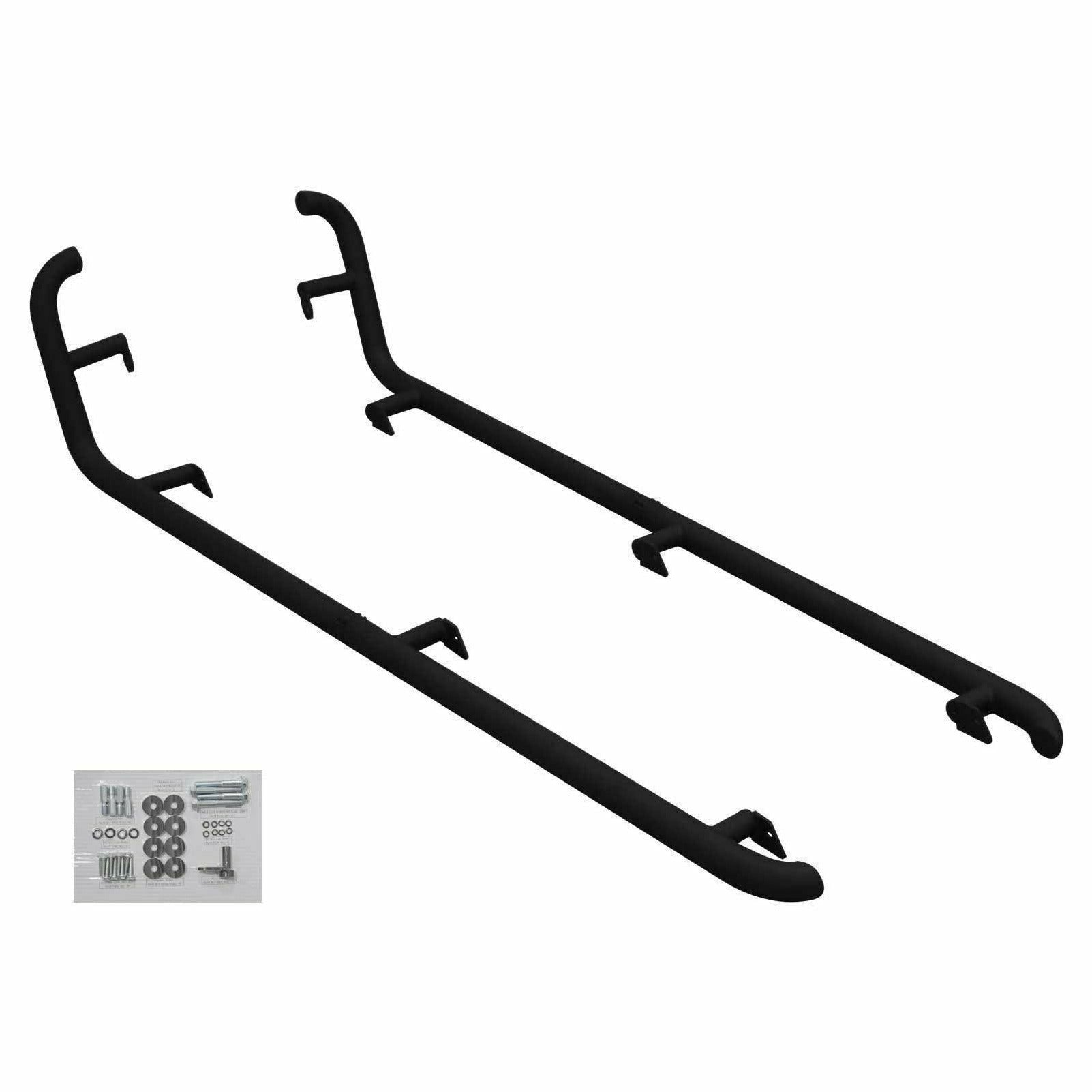 SuperATV Polaris RZR XP 1000 4-Seater Rock Sliding Nerf Bars