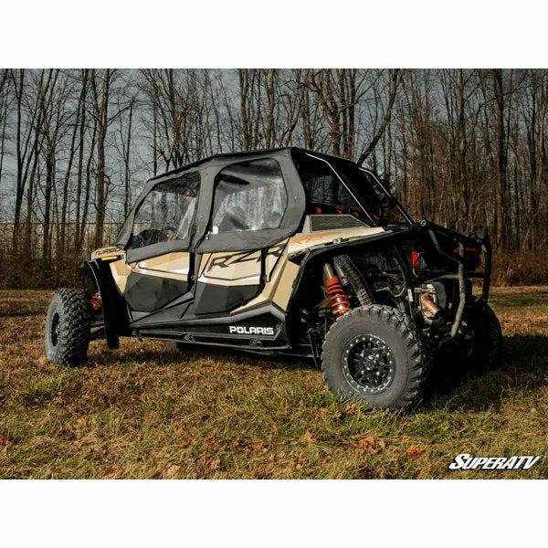 SuperATV Polaris RZR XP Turbo 4-Seater Primal Soft Cab Enclosure Upper Doors