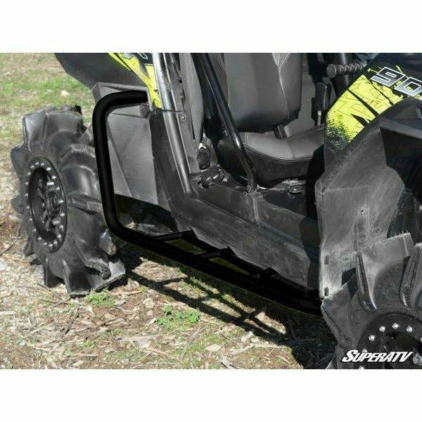 SuperATV Polaris RZR XP 900 Heavy Duty Rock Sliding Nerf Bars