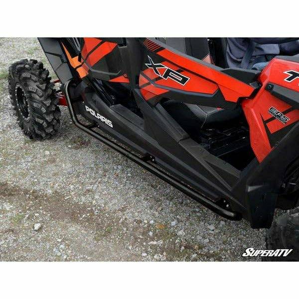 SuperATV Polaris RZR XP Turbo 4-Seater Rock Sliding Nerf Bars