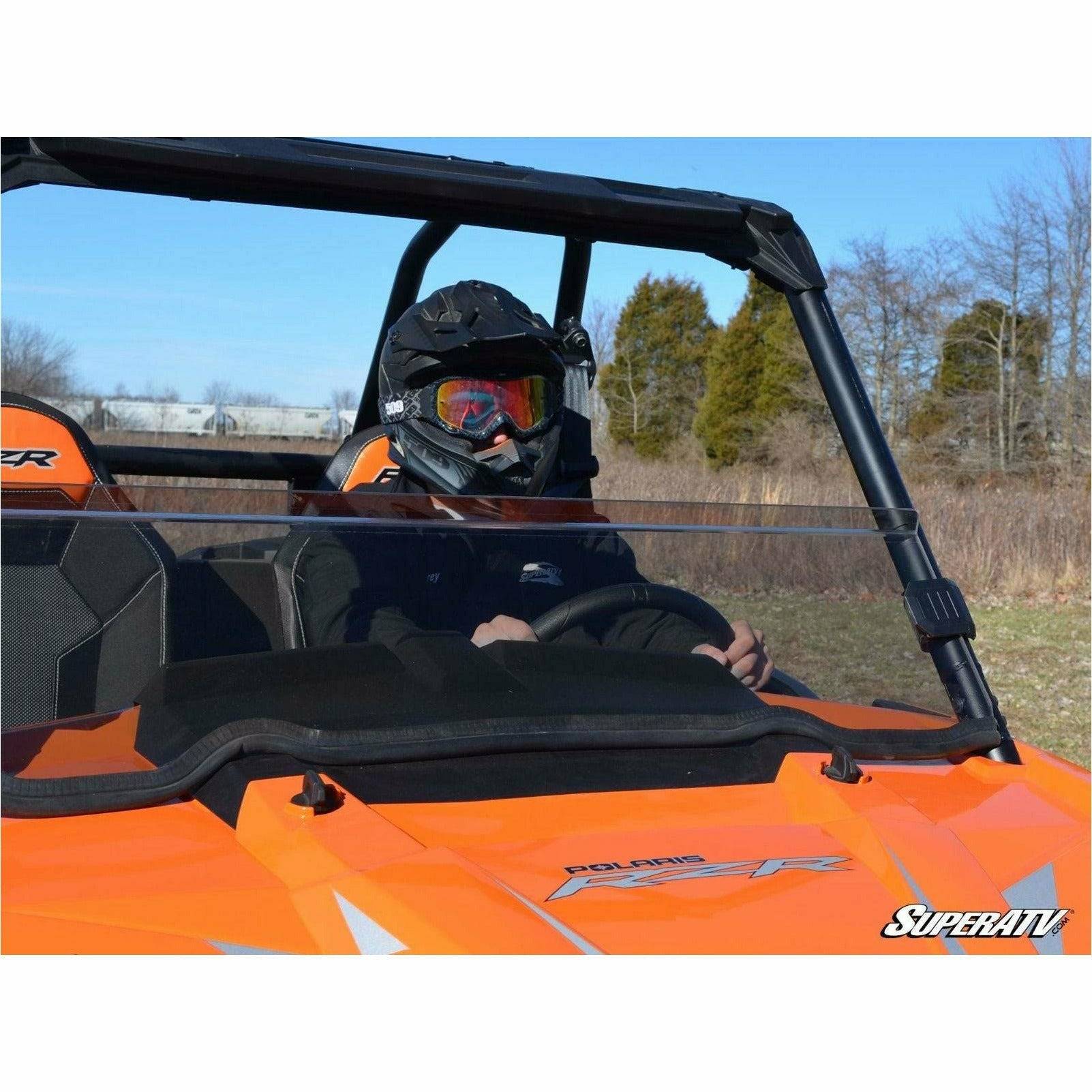 SuperATV Polaris RZR XP Turbo Half Windshield