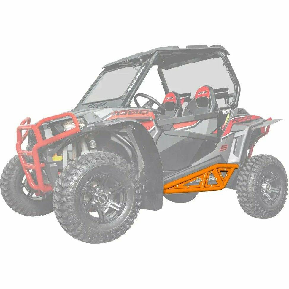 SuperATV Polaris RZR XP Turbo Heavy Duty Tube Rock Sliders