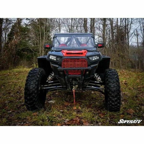 SuperATV Polaris RZR XP Turbo High Clearance 1.5" Forward Offset A-Arms (Chromoly)