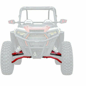 SuperATV Polaris RZR XP Turbo High Clearance 2" Forward Offset A-Arms