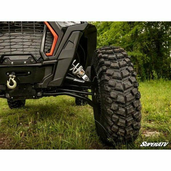 SuperATV Polaris RZR XP Turbo High Clearance 2" Forward Offset A-Arms