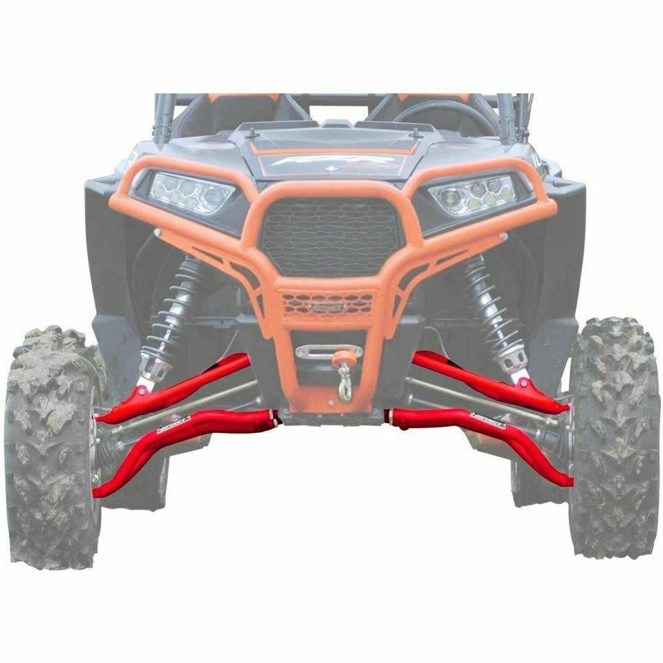 SuperATV Polaris RZR XP Turbo High Clearance A-Arms