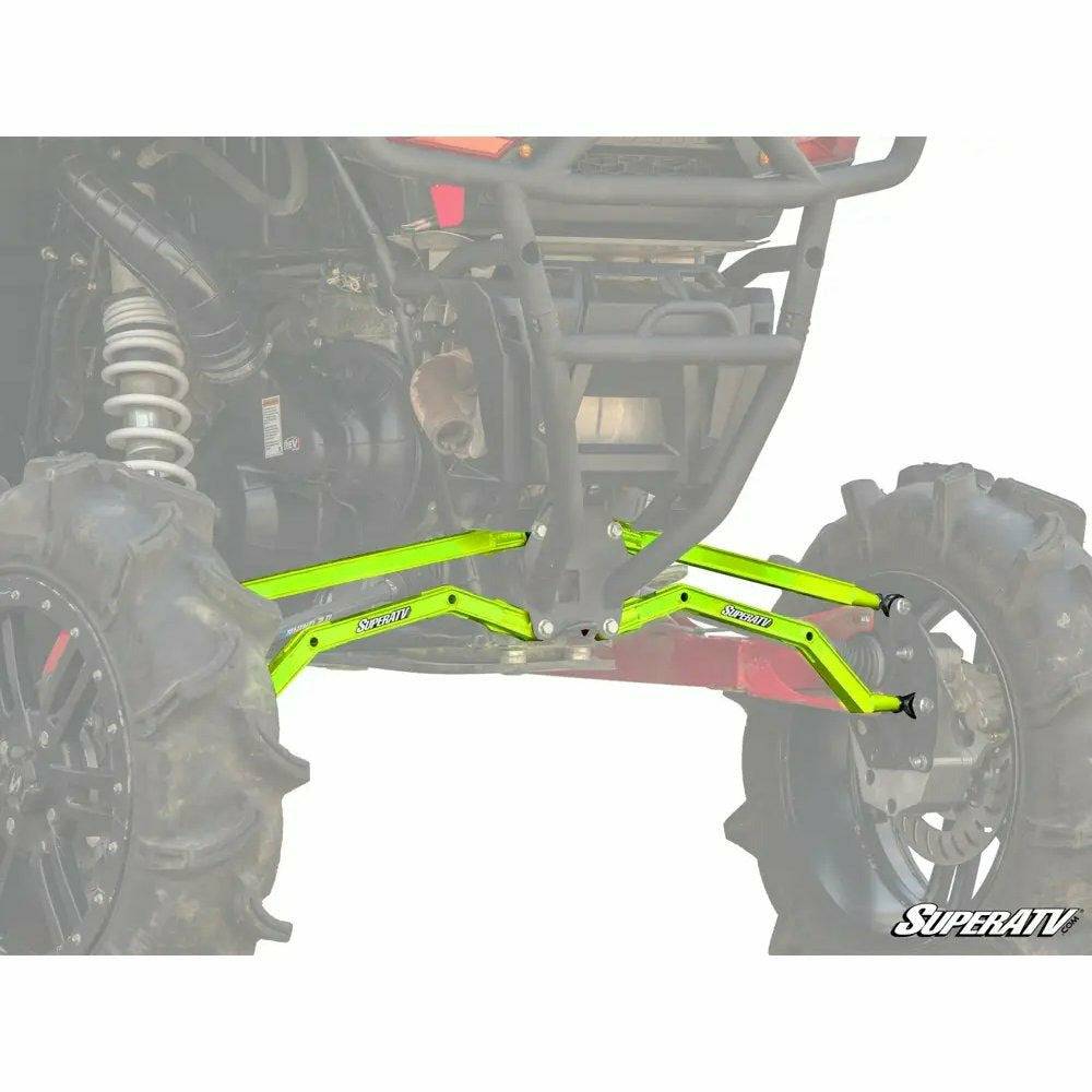 SuperATV Polaris RZR XP Turbo High Clearance Boxed Radius Arms