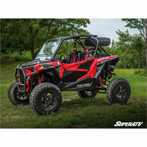 SuperATV Polaris RZR XP Turbo S Scratch Resistant Flip Windshield