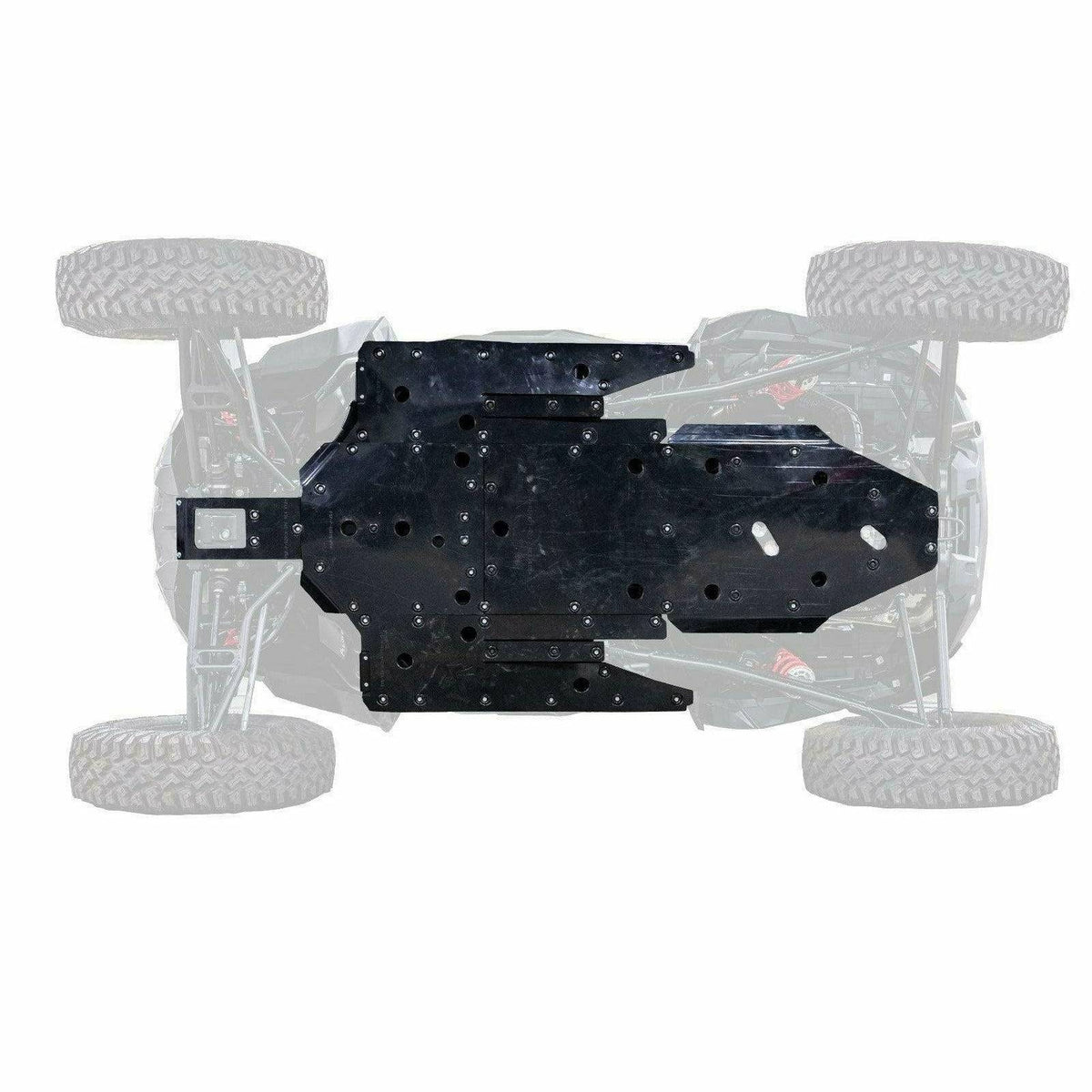 SuperATV Polaris RZR XP Turbo S Full Skid Plate