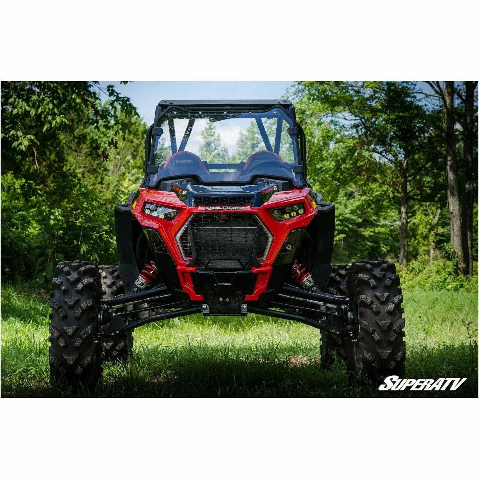 SuperATV Polaris RZR XP Turbo S Scratch Resistant Full Windshield