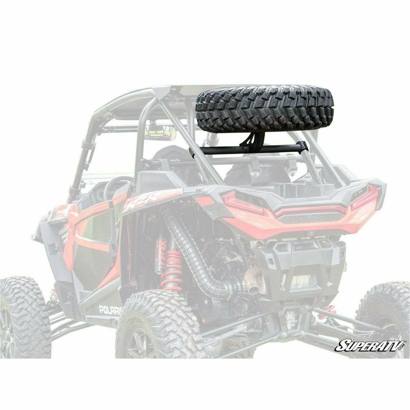 SuperATV Polaris RZR XP Turbo S Spare Tire Carrier