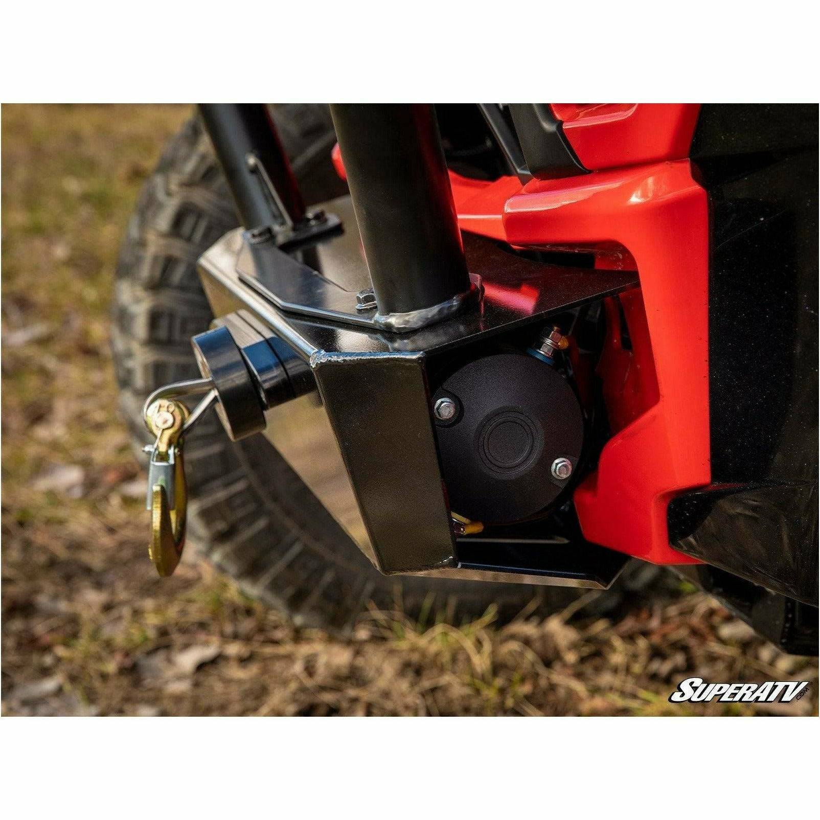 SuperATV Polaris RZR XP Turbo S Winch Mount