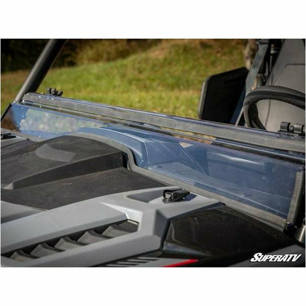 SuperATV Yamaha Wolverine RMAX Scratch Resistant Flip Windshield