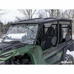 SuperATV Yamaha Wolverine RMAX Scratch Resistant Flip Windshield