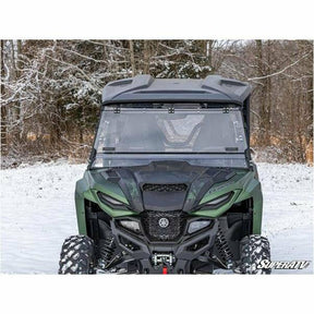 SuperATV Yamaha Wolverine RMAX Scratch Resistant Flip Windshield