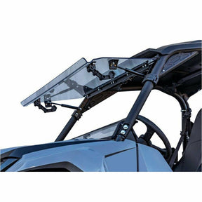 SuperATV Yamaha Wolverine RMAX Scratch Resistant Flip Windshield