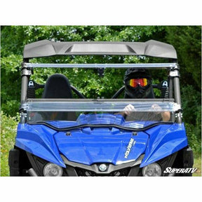 SuperATV Yamaha Wolverine Scratch Resistant Flip Windshield