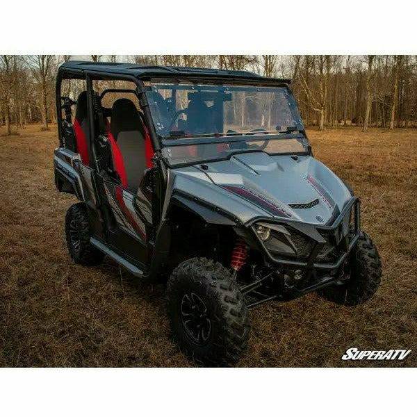 SuperATV Yamaha Wolverine X2 Scratch Resistant Flip Windshield