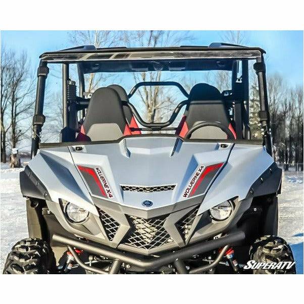 SuperATV Yamaha Wolverine X2 Scratch Resistant Full Windshield