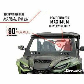 SuperATV Yamaha Wolverine X2 / X4 Glass Windshield