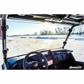 SuperATV Yamaha Wolverine X4 Scratch Resistant Full Windshield