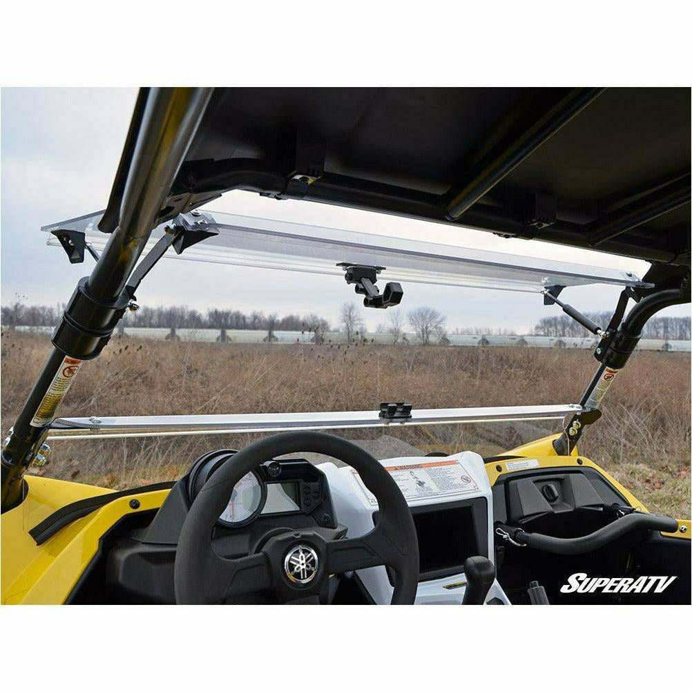 SuperATV Yamaha YXZ Scratch Resistant Flip Windshield