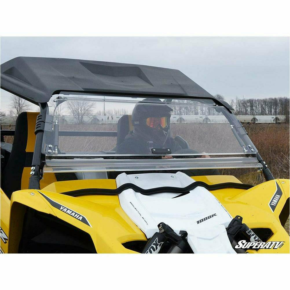 SuperATV Yamaha YXZ Scratch Resistant Flip Windshield