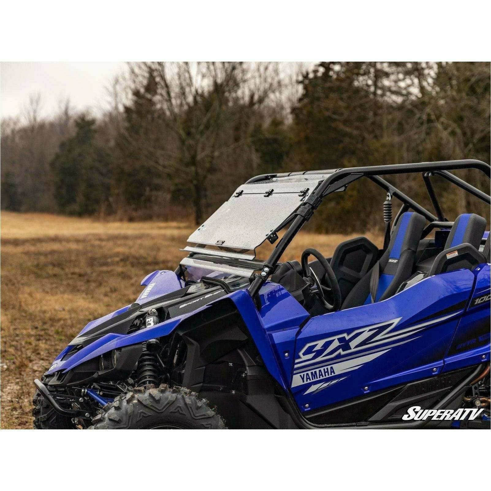 SuperATV Yamaha YXZ Scratch Resistant Flip Windshield