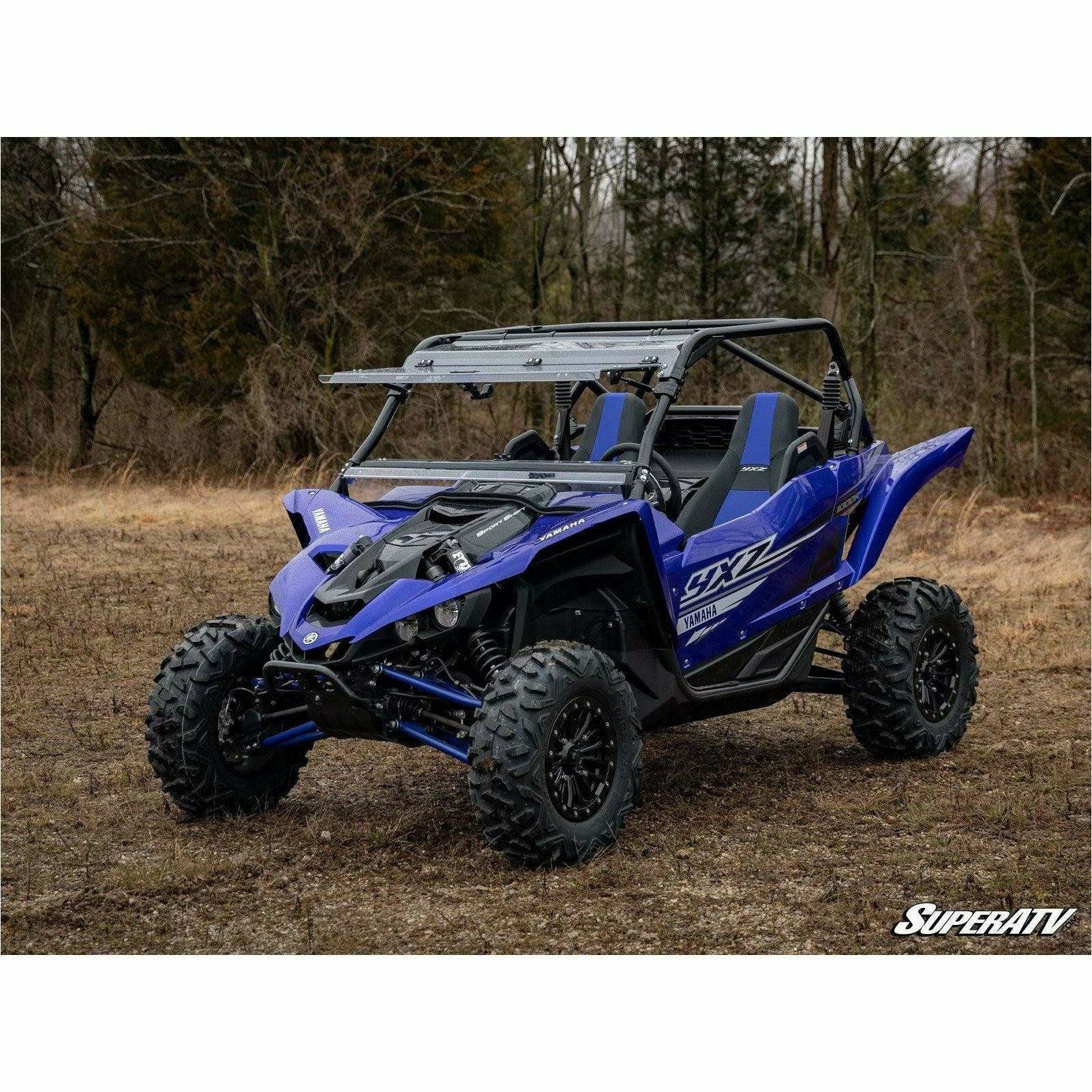 SuperATV Yamaha YXZ Scratch Resistant Flip Windshield