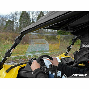 SuperATV Yamaha YXZ Scratch Resistant Full Windshield