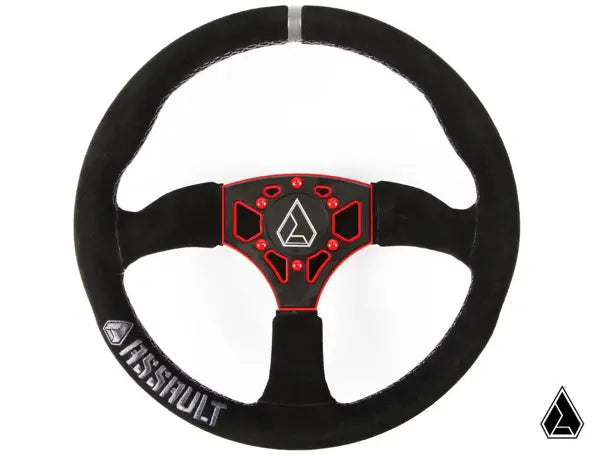 ASSAULT INDUSTRIES 350R SUEDE UTV STEERING WHEEL