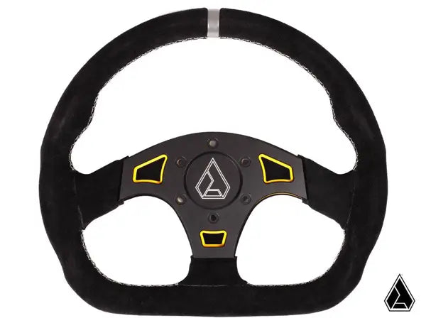 ASSAULT SUEDE BALLISTIC "D" UTV STEERING WHEEL