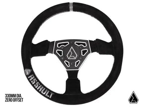 ASSAULT INDUSTRIES UNIVERSAL NAVIGATOR SUEDE UTV STEERING WHEEL