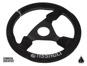 ASSAULT INDUSTRIES UNIVERSAL NAVIGATOR SUEDE UTV STEERING WHEEL