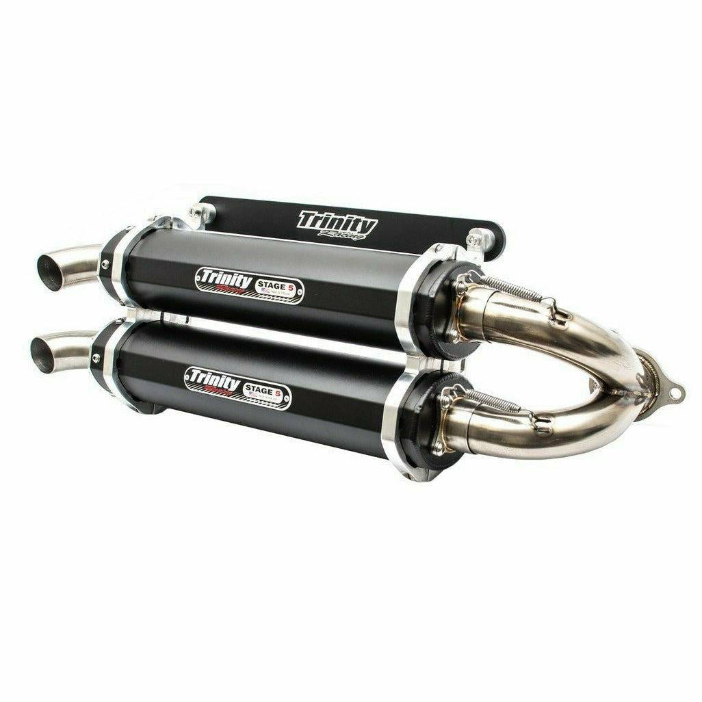 Trinity Racing Polaris RZR XP Turbo / S Slip On Exhaust