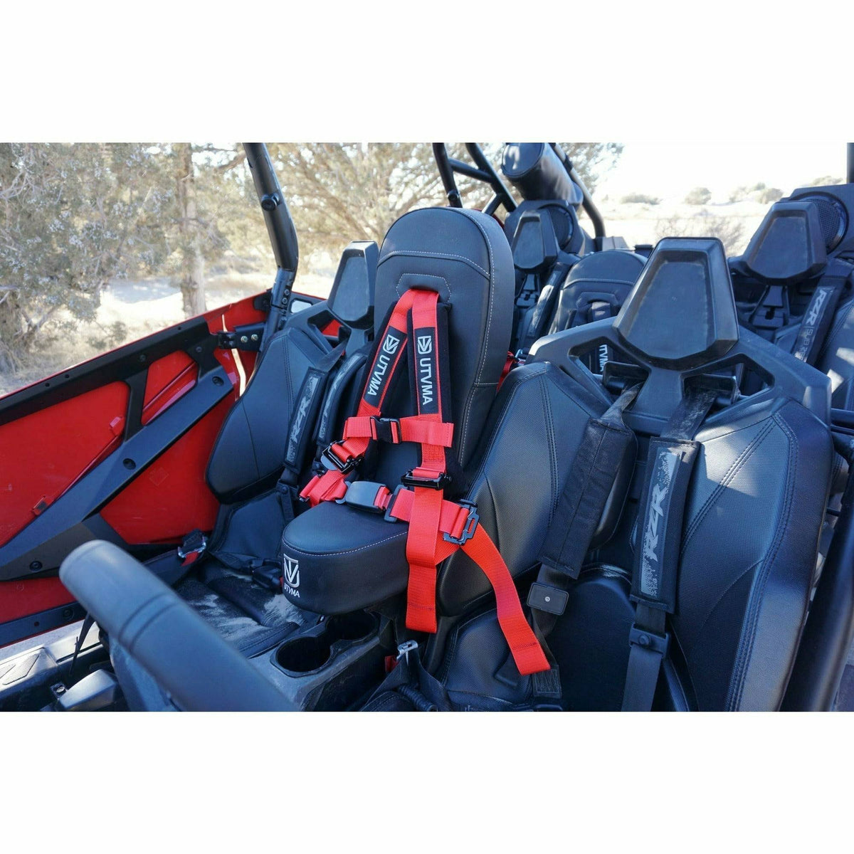 UTV Mountain Accessories Polaris RZR PRO R / Turbo R Front Bump Seat with Harness