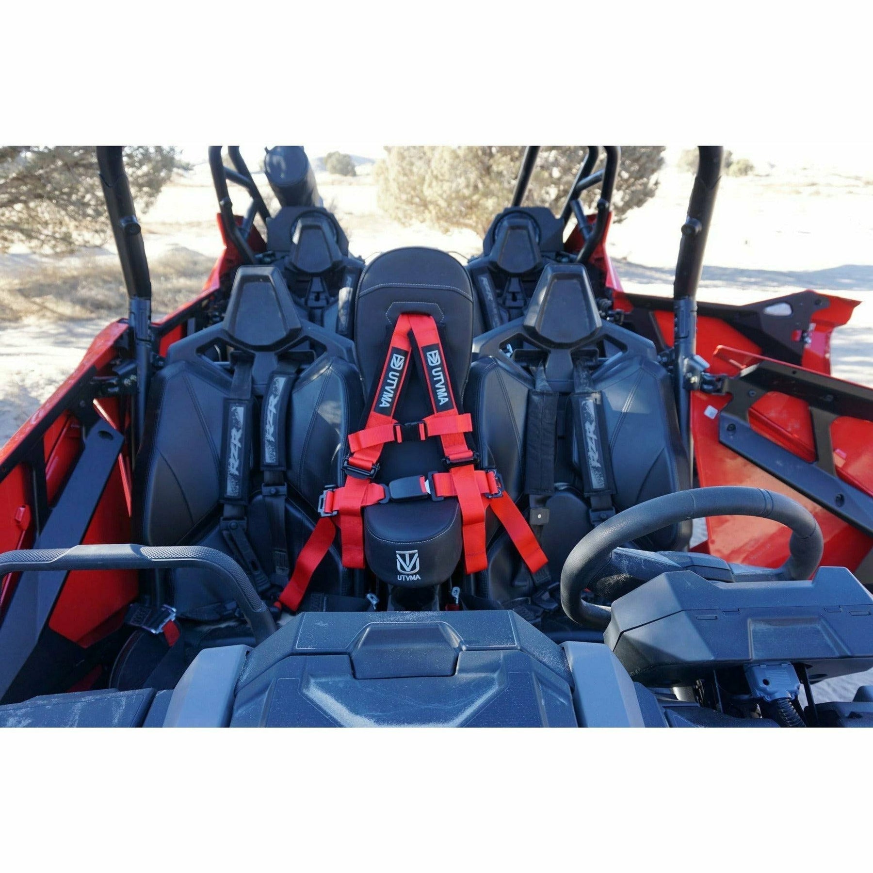 UTV Mountain Accessories Polaris RZR PRO R / Turbo R Front Bump Seat with Harness