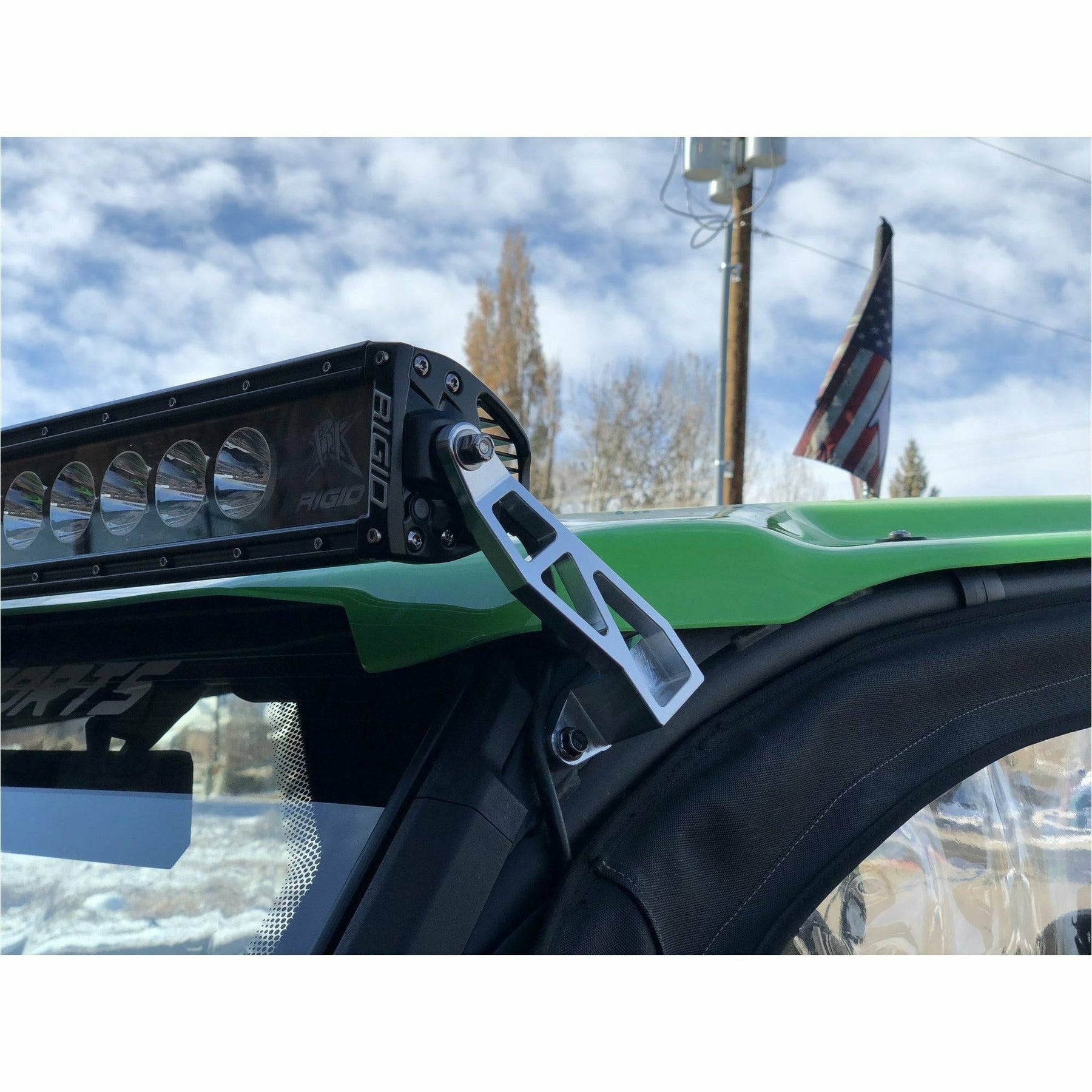 Viper Machine Kawasaki KRX 1000 Billet Light Bar Mount